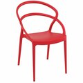 Siesta Pia Dining Chair Red, 2PK ISP086-RED
